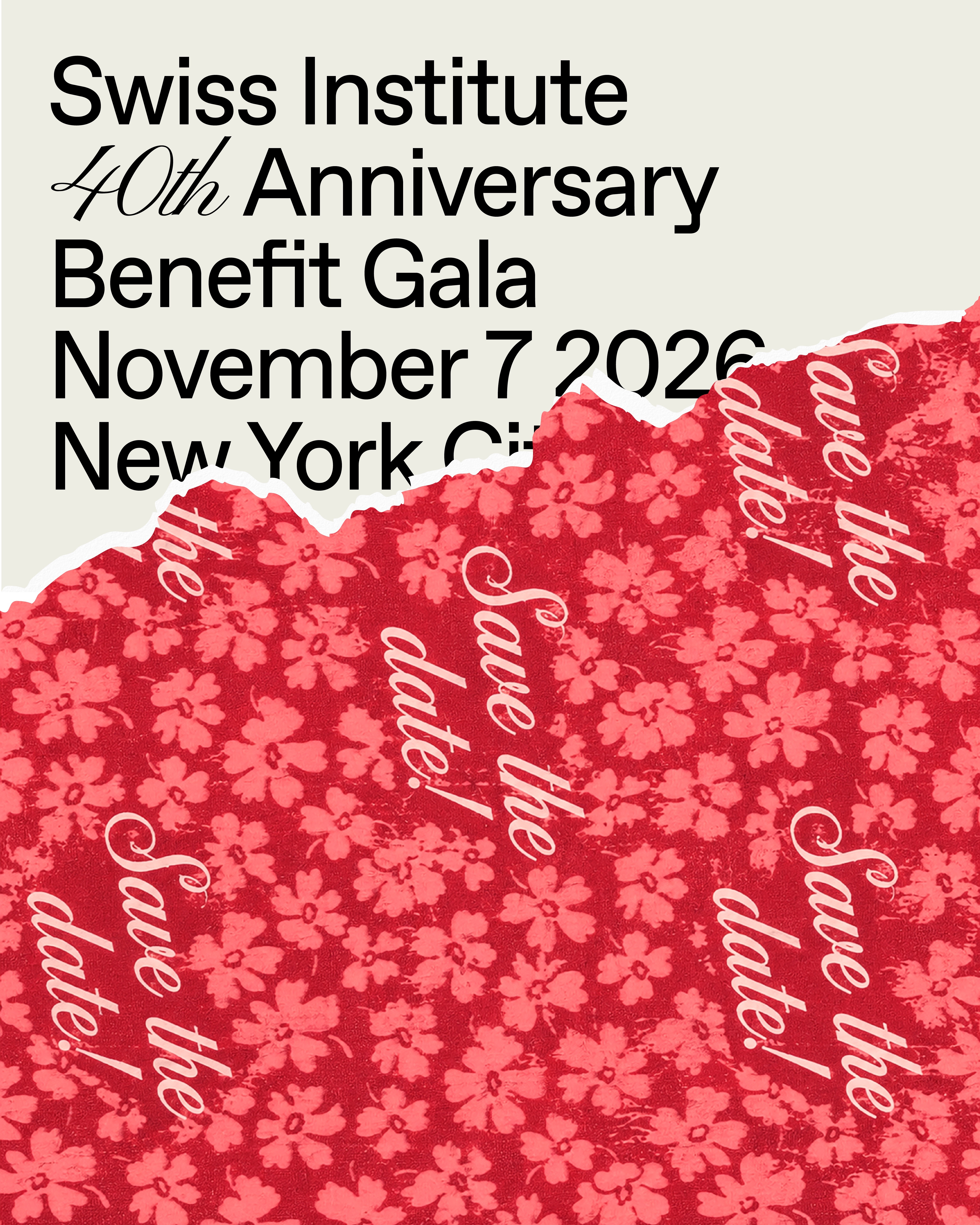 SI Benefit Save the Date 2026